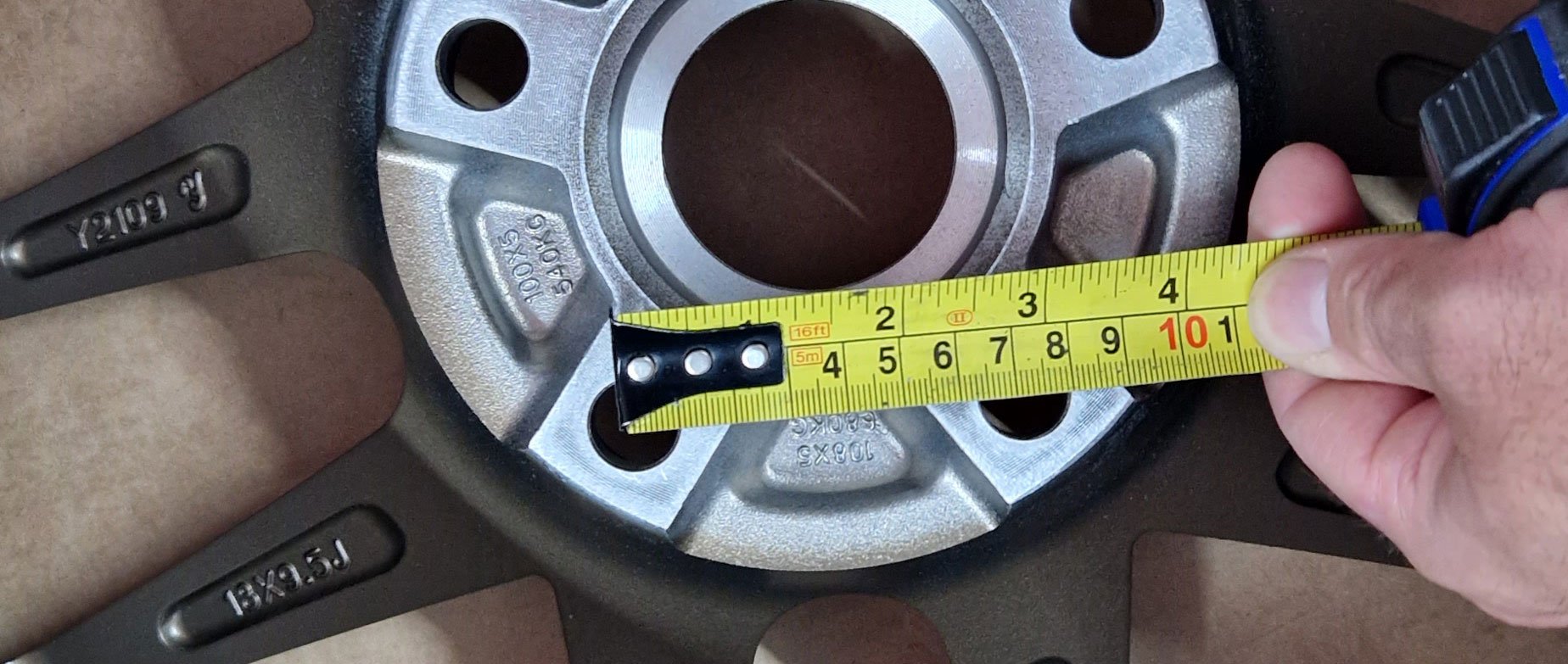 Measuring Alloy Wheel PCD