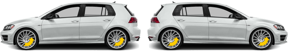 Non-Directional Alloy Wheels
