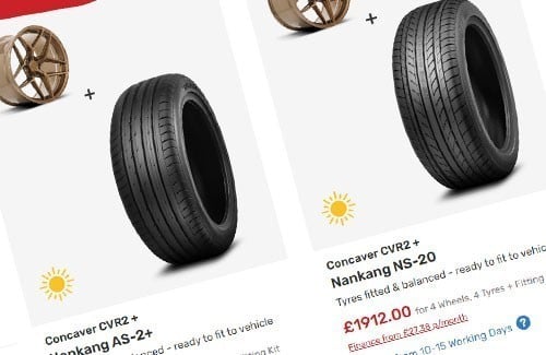 Tyre Selectiong