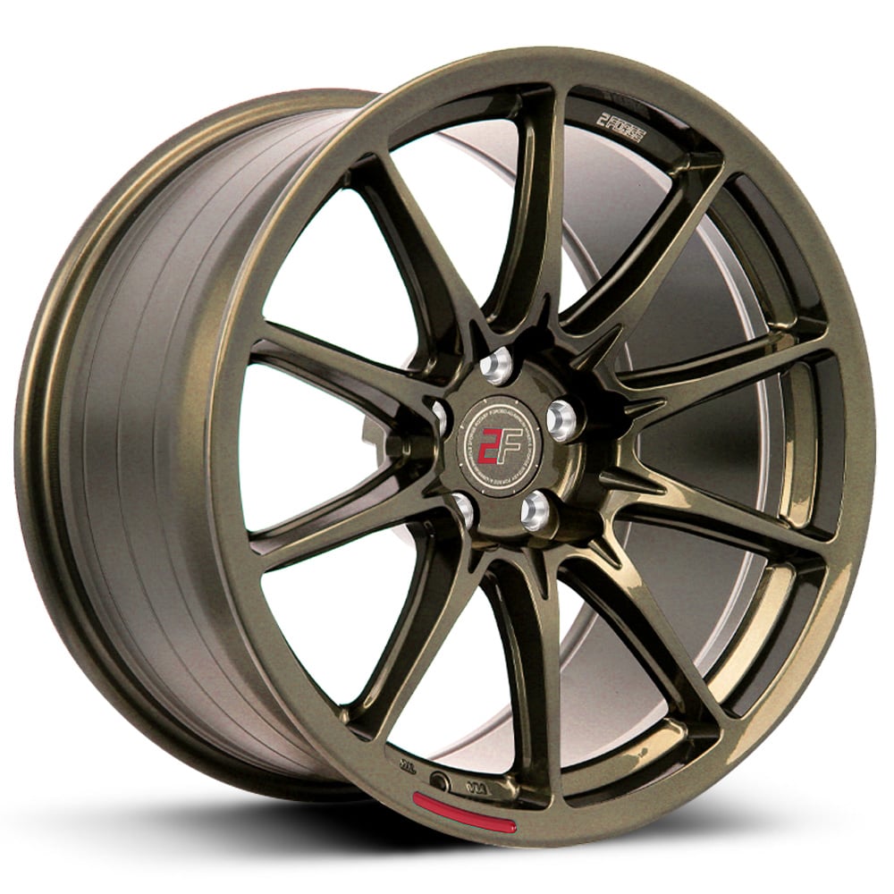 2Forge ZF8 Gloss Gunmetal 19x10.50 5x100-130 ET10-25 CB72.60