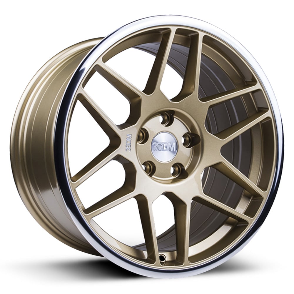 3SDM 0.09 - Gold with Polished Rim