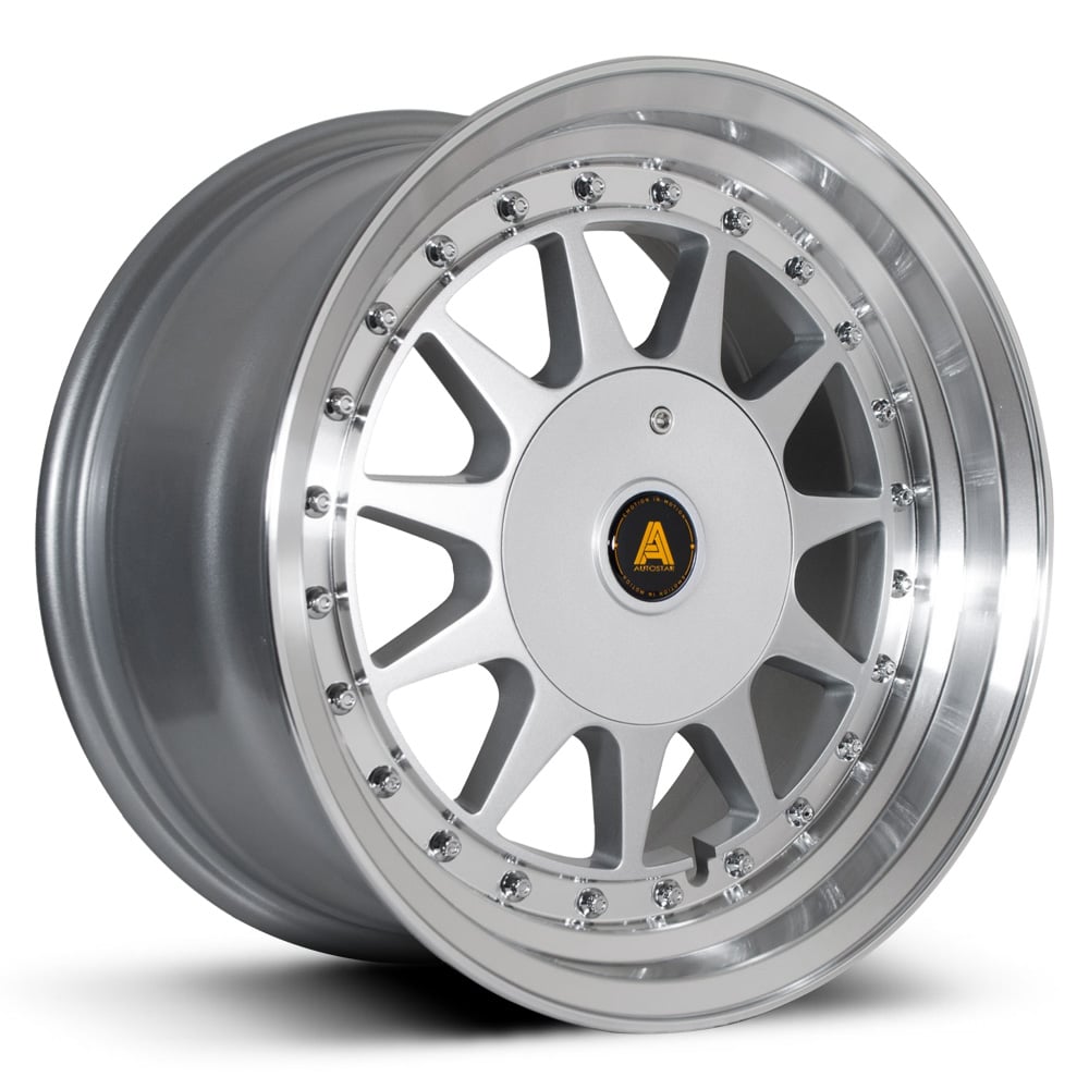 Autostar Raider - Silver with Polished Rim