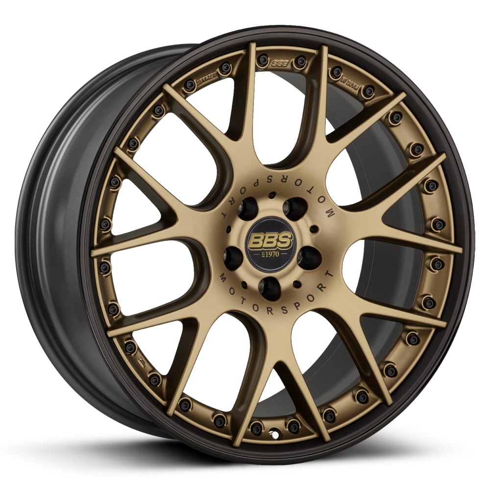 BBS CH-R II - Satin Bronze with Black Rim & Black Rim Protector
