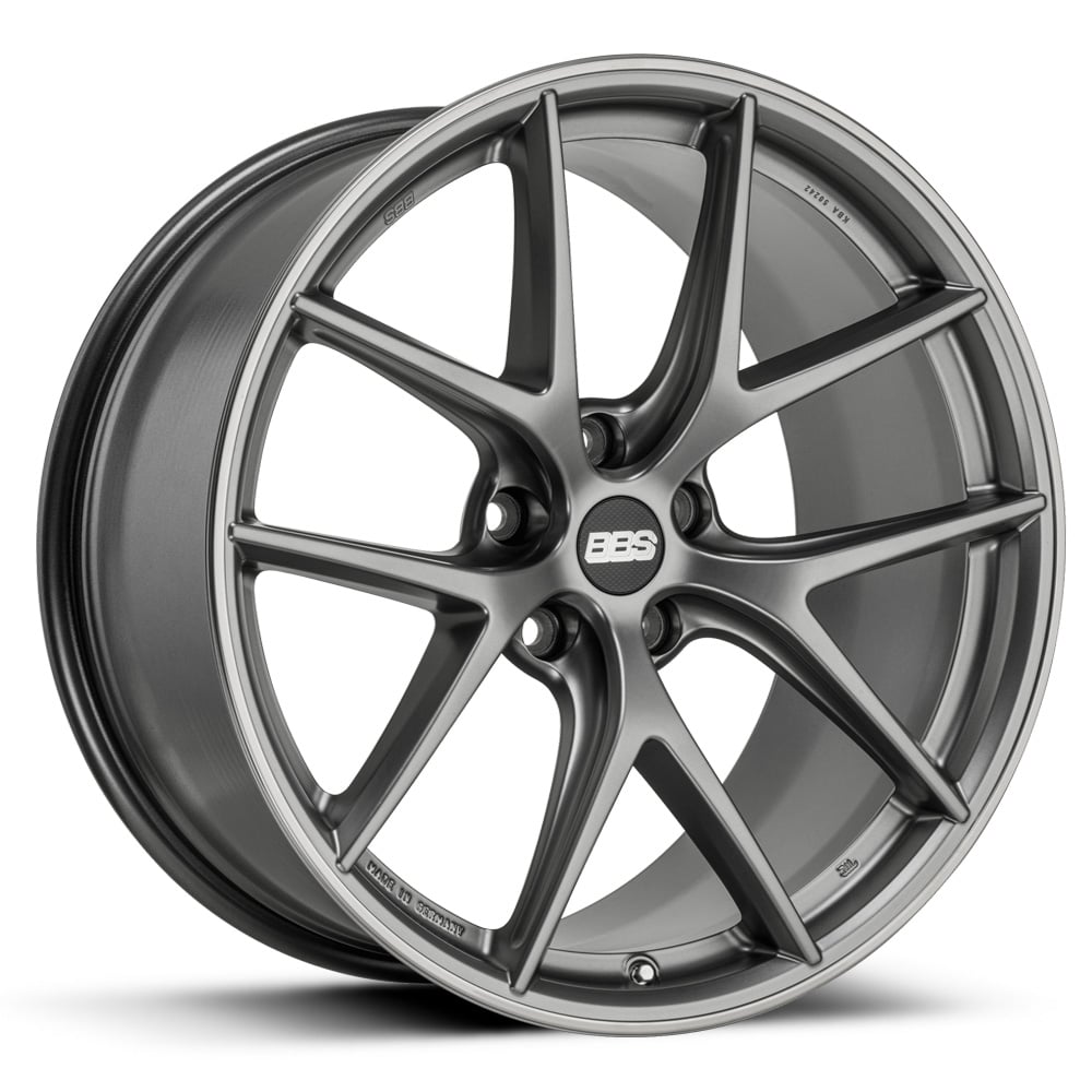 BBS CI-R (Nurburgring Edition) - Satin Platinum with Stainless Rim Protector
