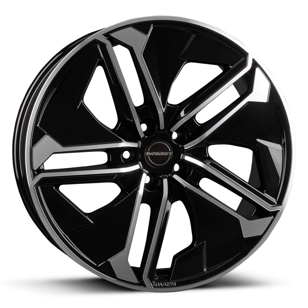 Borbet TX - Gloss Black with Polished Face