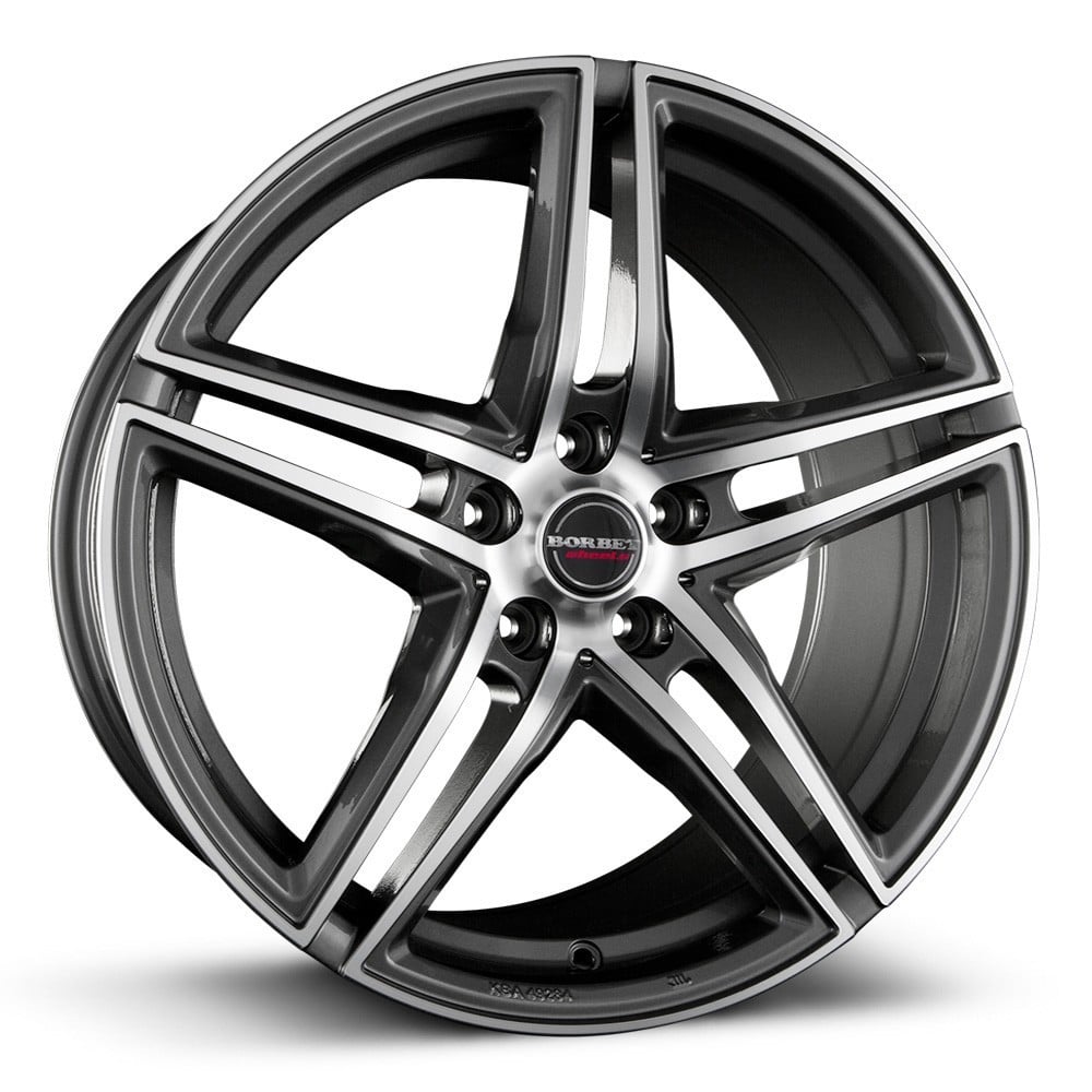 Borbet XRT - Gloss Graphite with Polished Face