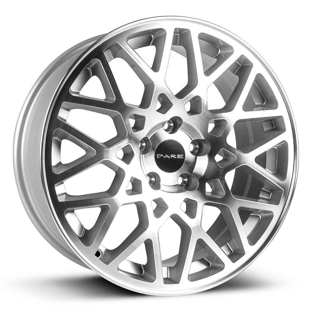 Dare Motorsport LG2 - Silver with Polished Face
