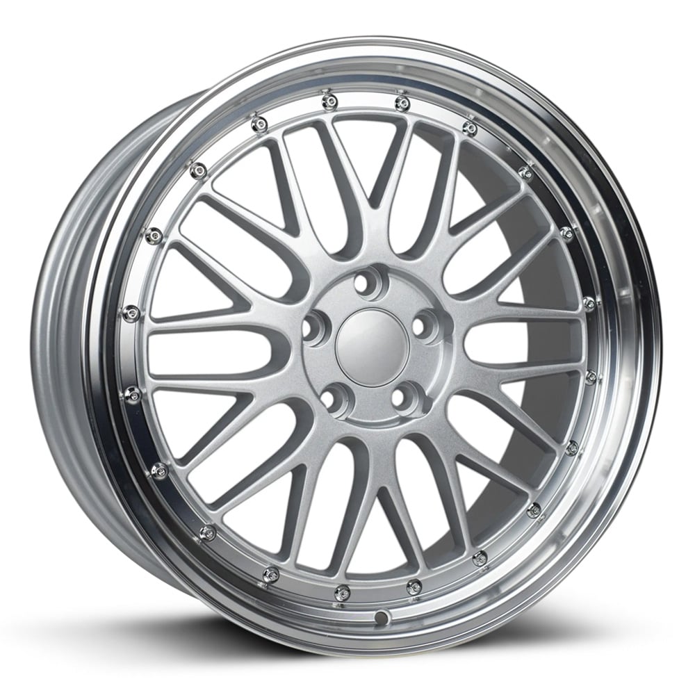 Dare Motorsport LM - Silver with Polished Rim