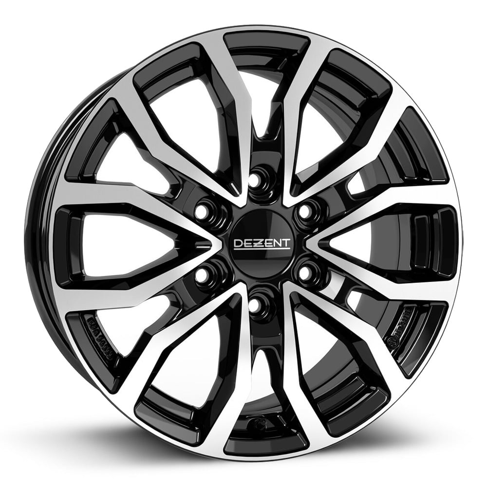 Dezent KC - Gloss Black with Polished Face