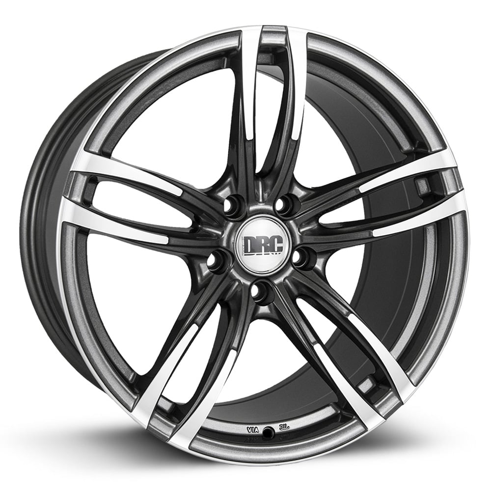 DRC DMF - Gloss Gunmetal with Polished Face