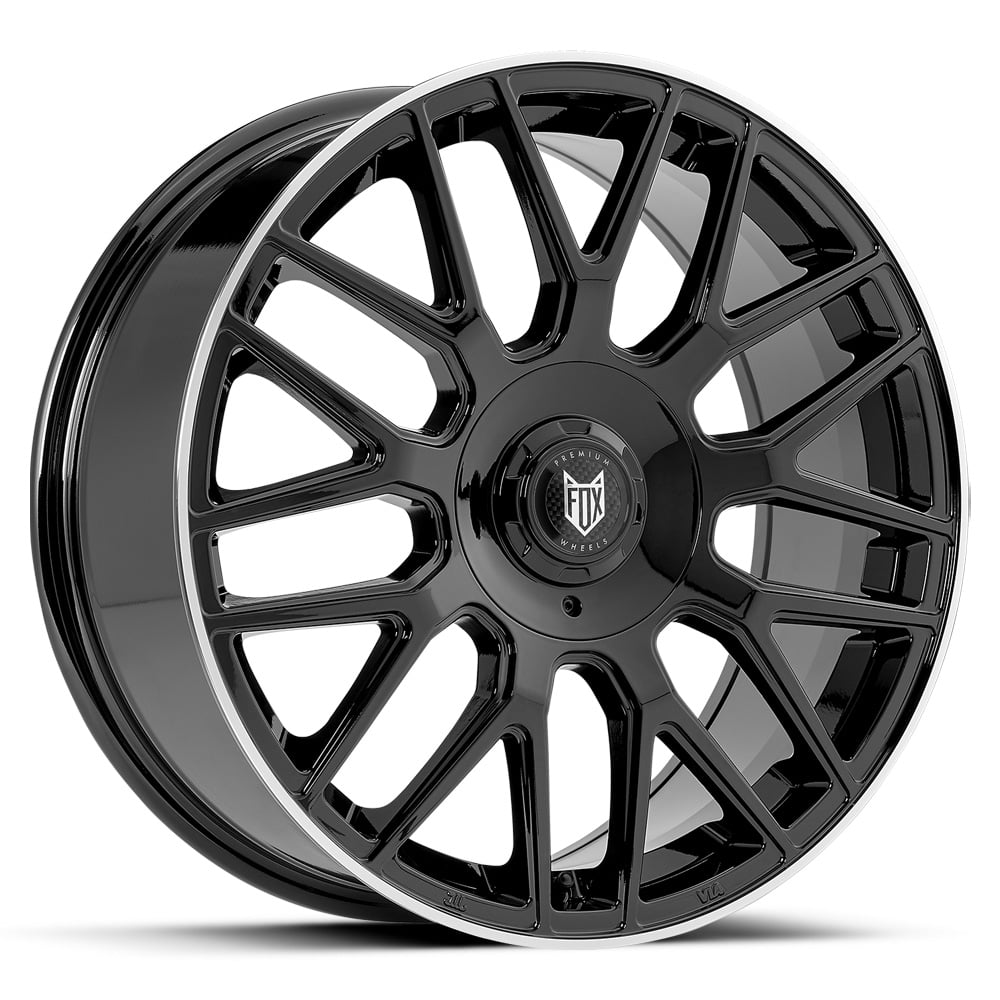 Fox VR3 - Gloss Black with Polished Lip