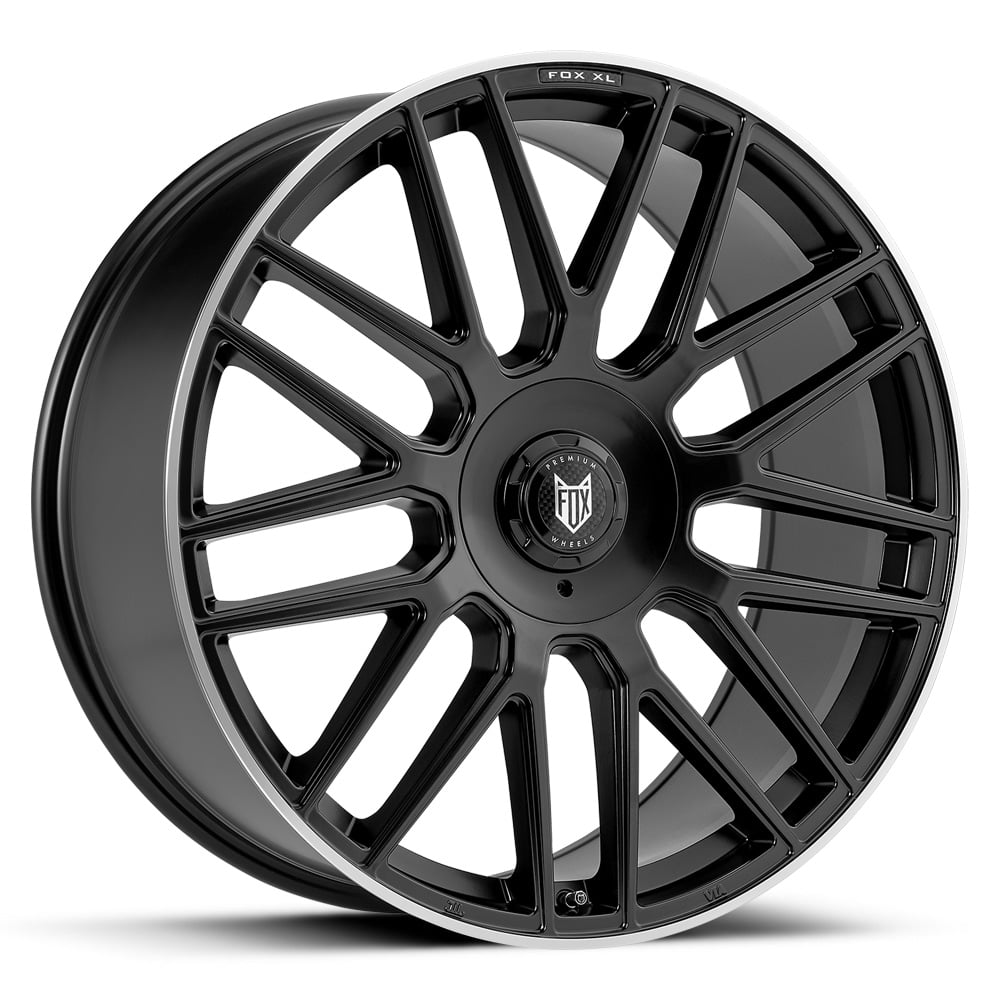 Fox VR3 - Satin Black with Polished Lip