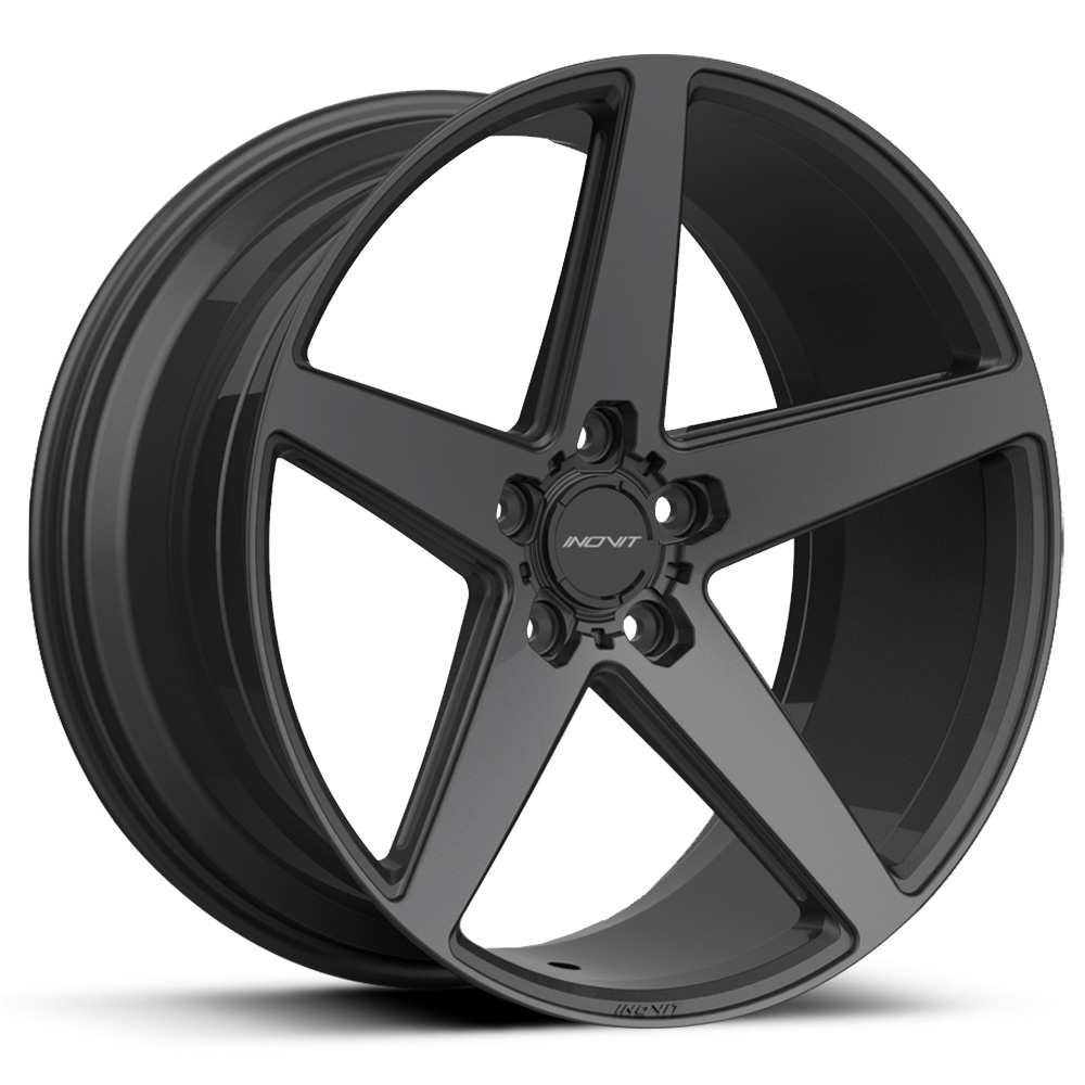 Inovit Rotor - Satin Black with Dark Tint Polished Face