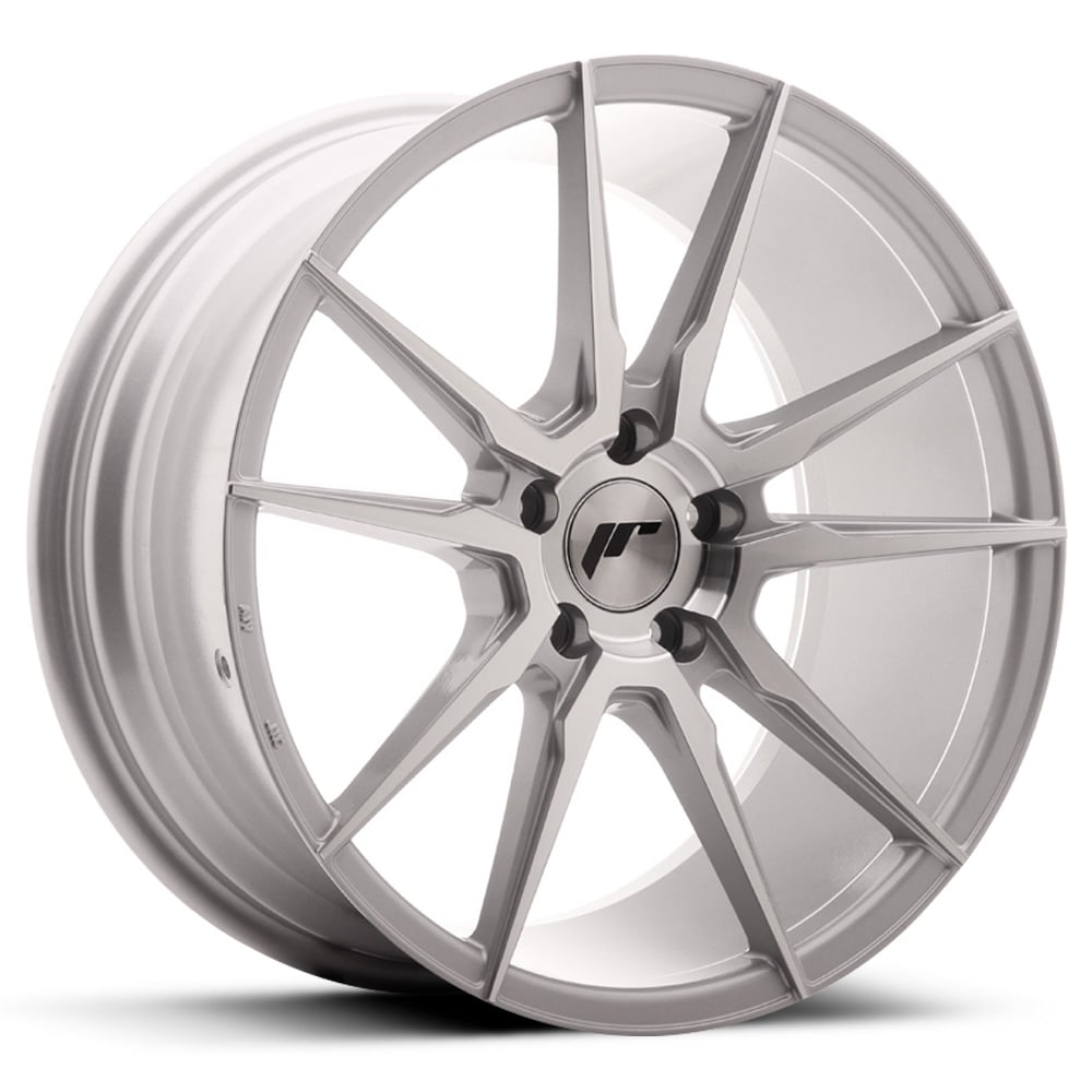 Japan Racing JR21 - Silver with Polished Face