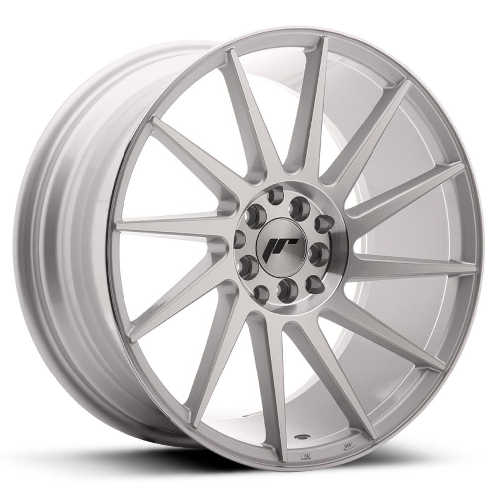 Japan Racing JR22-X - Silver with Polished Face