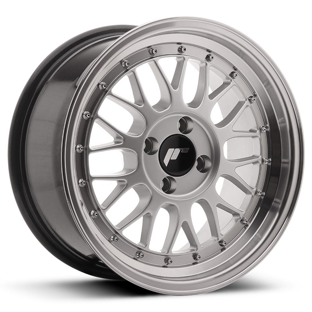 Japan Racing JR23 - Hyper Silver with Polished Lip