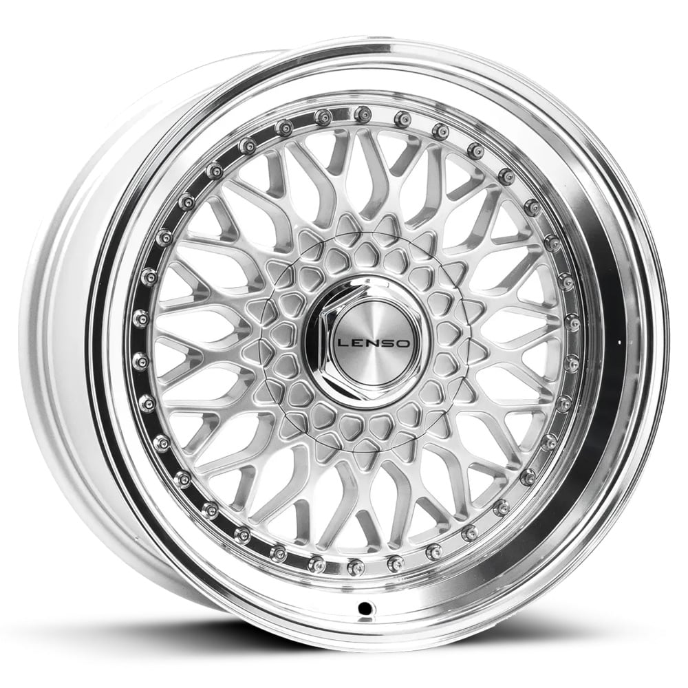 Lenso BSX - Silver with Polished Rim