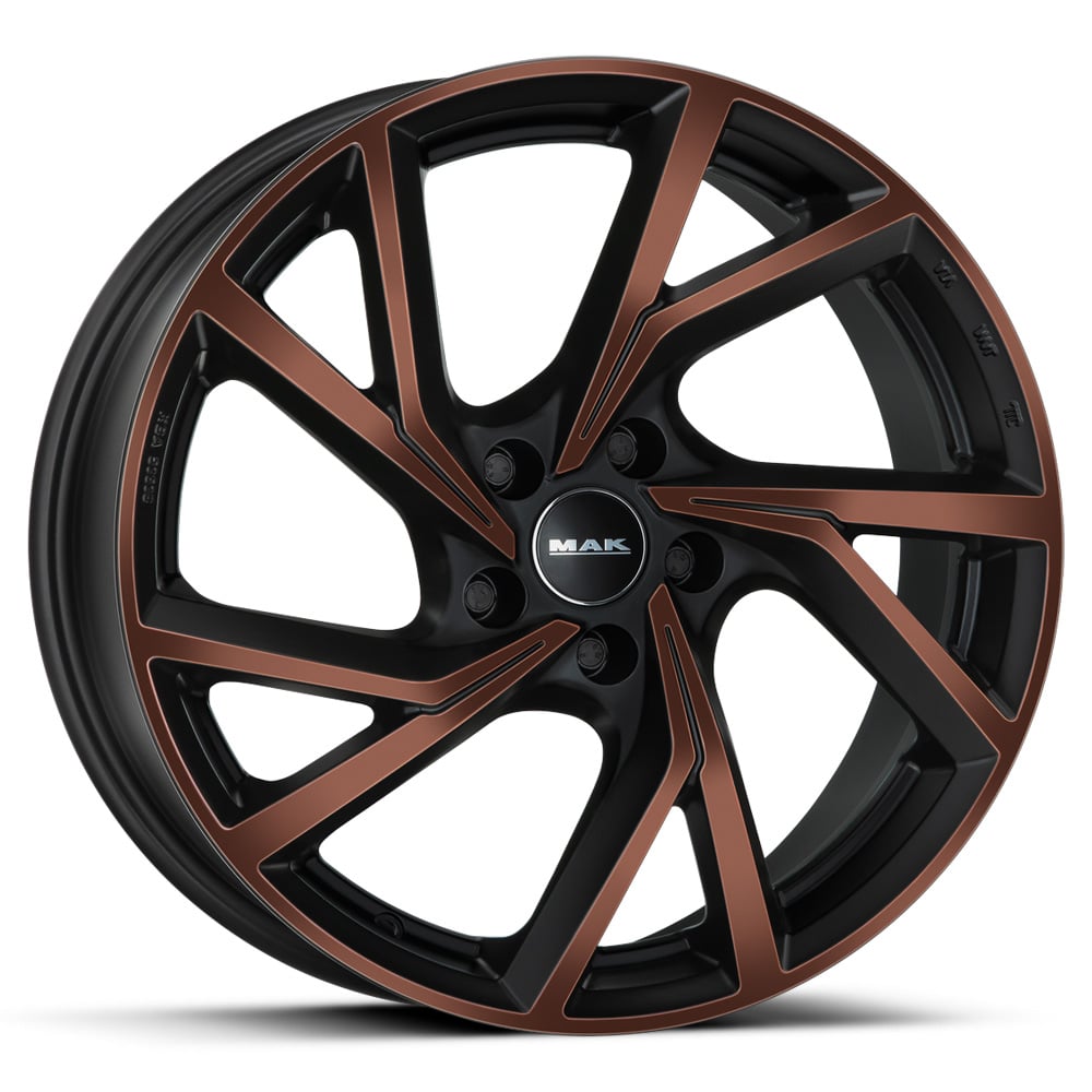 MAK Kassel - Matt Black with Bronze Tinted Polished Face