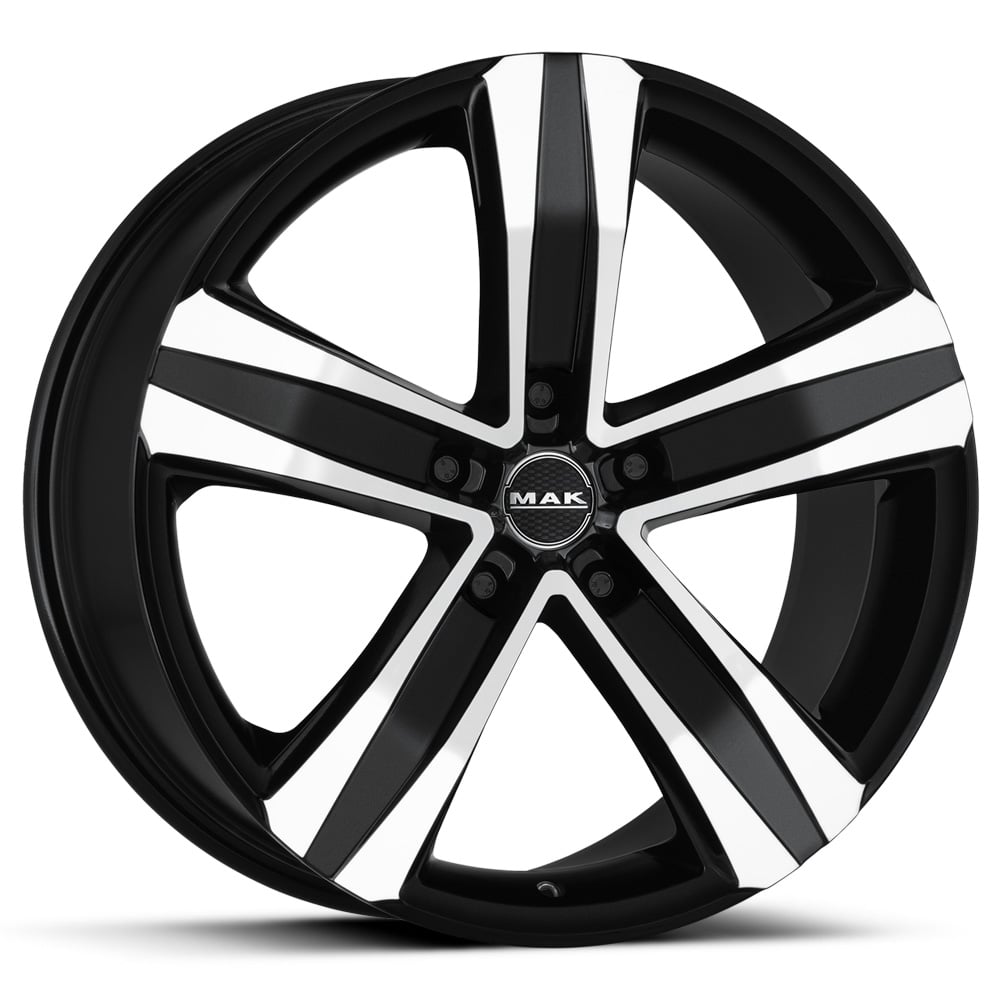 MAK Stone5 - Gloss Black with Polished Face
