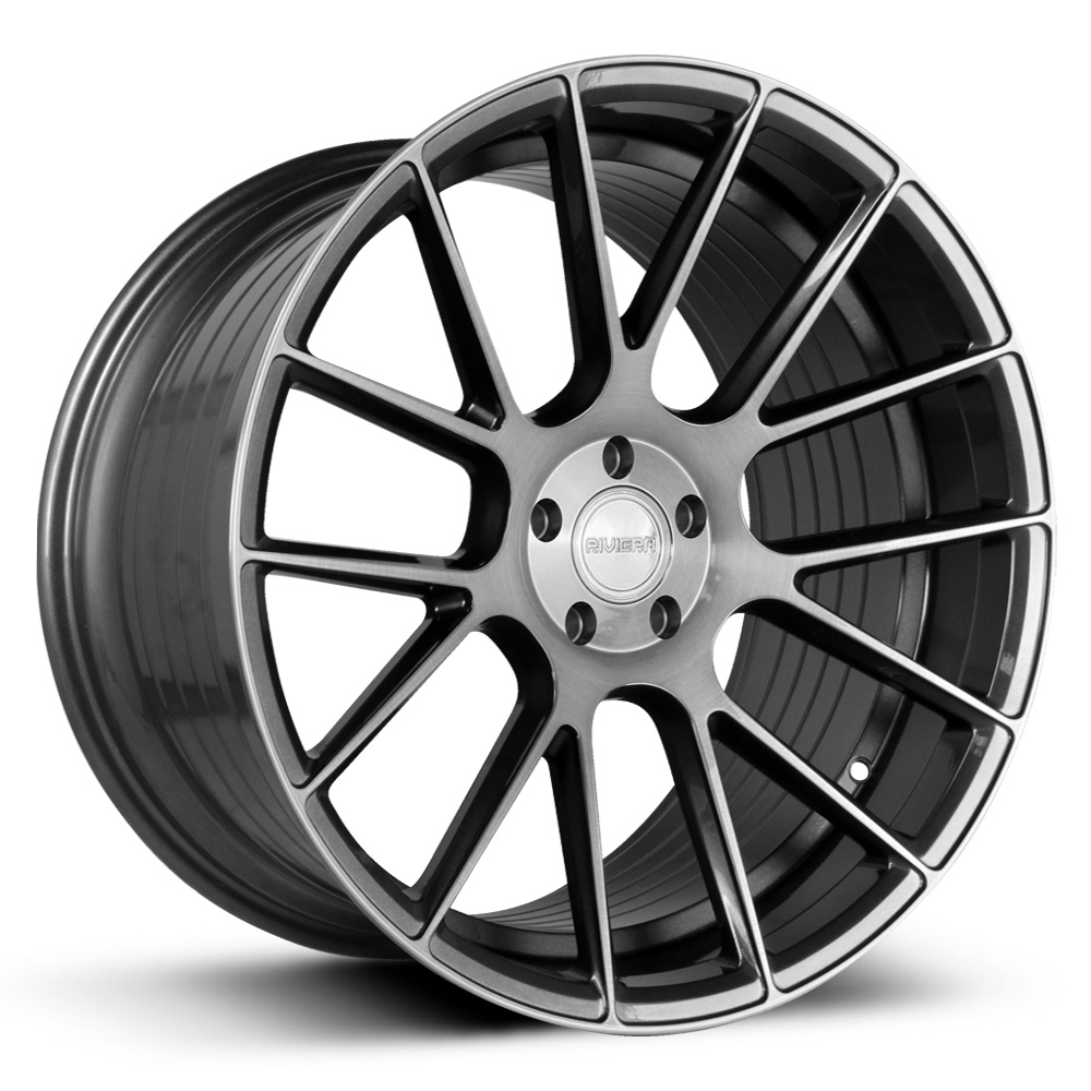 Riviera RF104 - Gloss Carbon with Dark Tint Polished Face (Carbon Grigio)