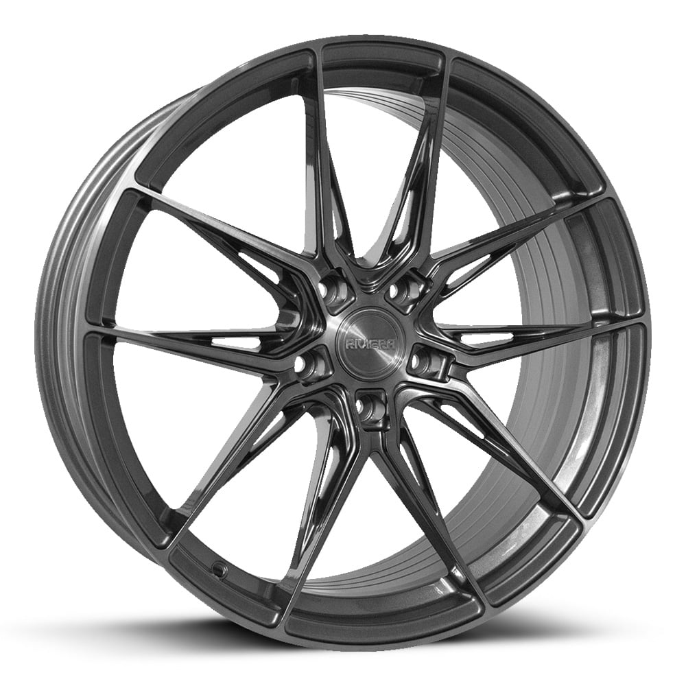 Riviera RF107 - Gloss Carbon with Dark Tint Polished Face (Carbon Grigio)