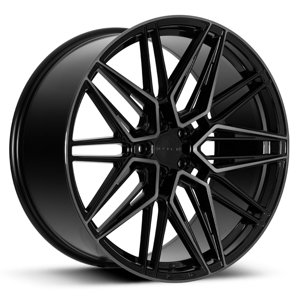 Riviera RF10 - Gloss Black with Dark Tint Polished Face