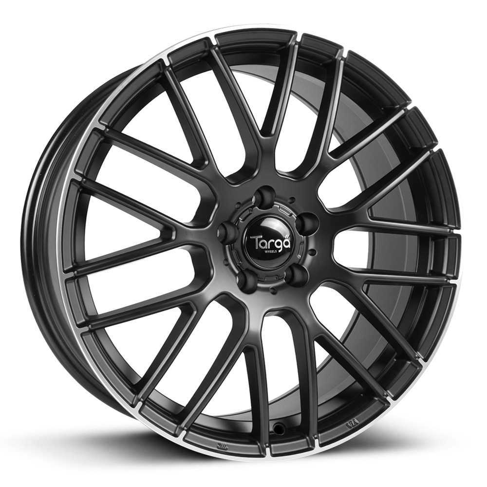 Targa TG2 - Matt Black with Polished Rim