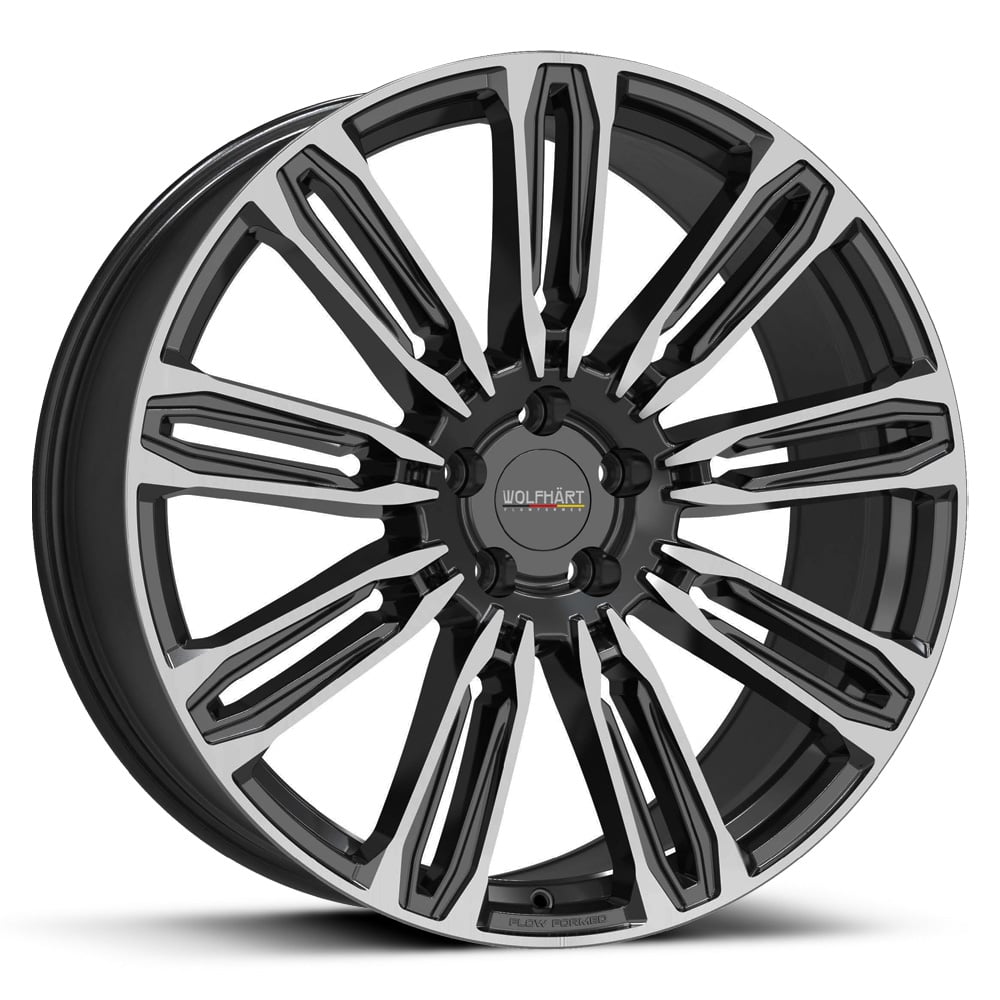 Wolfhart RR1 - Gloss Black with Polished Face