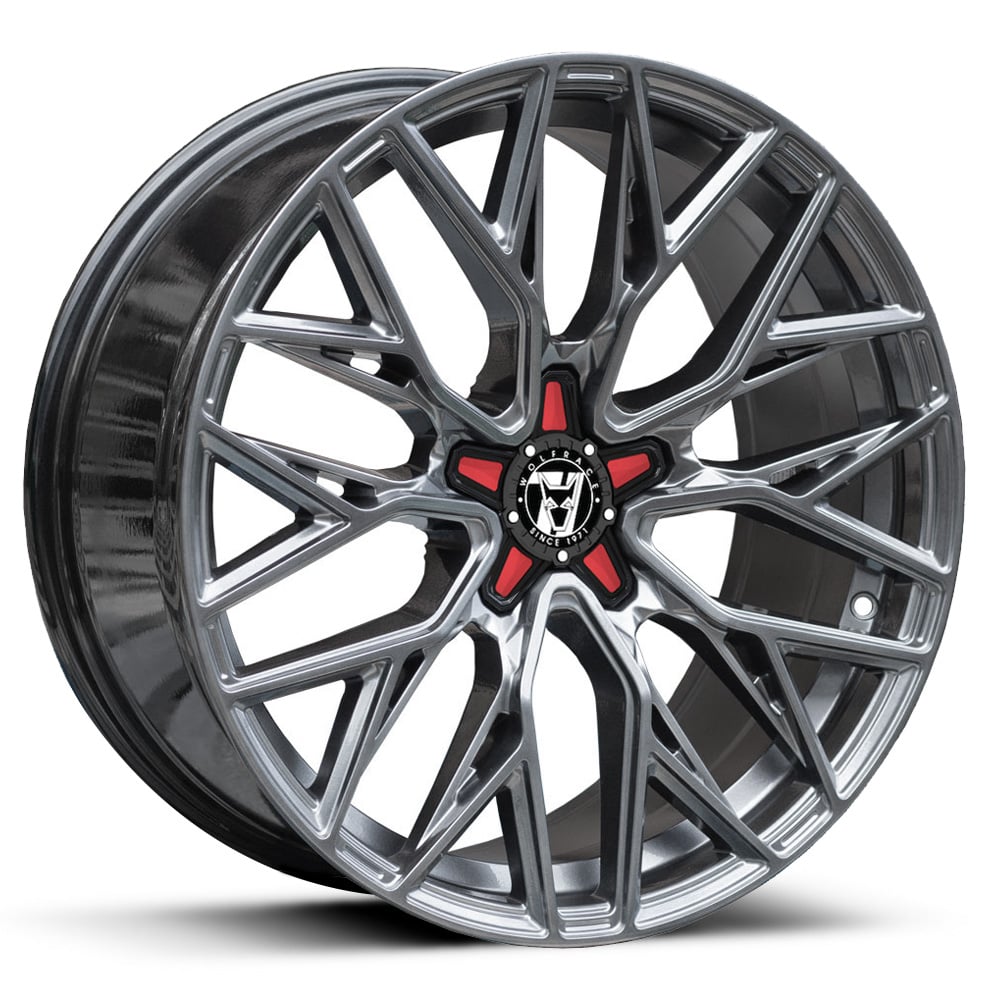 Wolfrace 71 Wolfsburg GTR Custom - Racing Carbon + Red Inserts