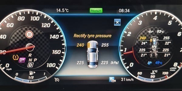 Direct TPMS Pressure Loss